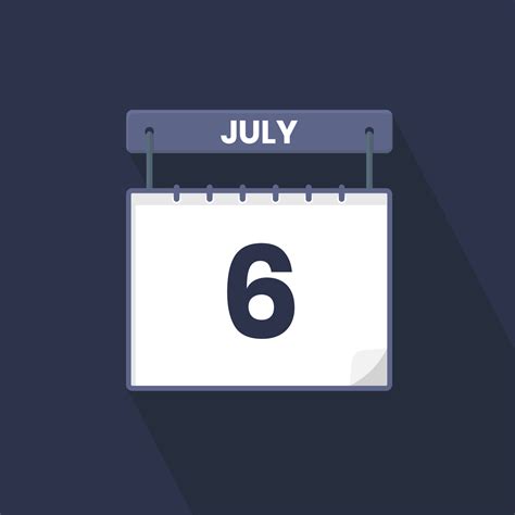 6 July .